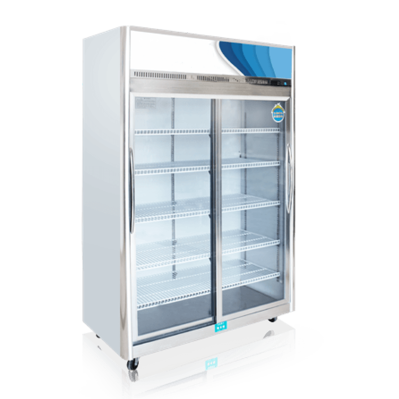 Tolóajtós kijelzős fagyasztó Tolóajtós kijelzős fagyasztó