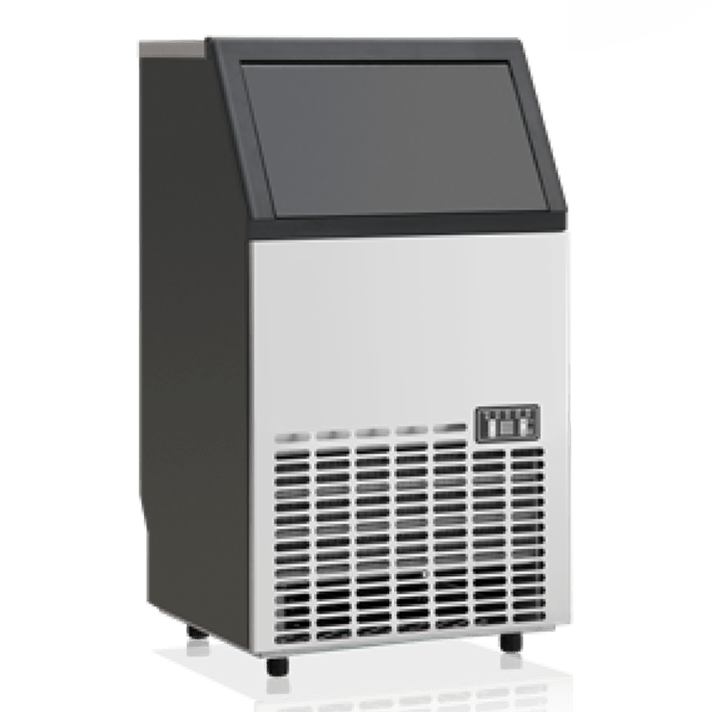 Rozsdamentes acél jégkészítő, alacsony zajszint Rozsdamentes acél jégkészítő, alacsony zajszint